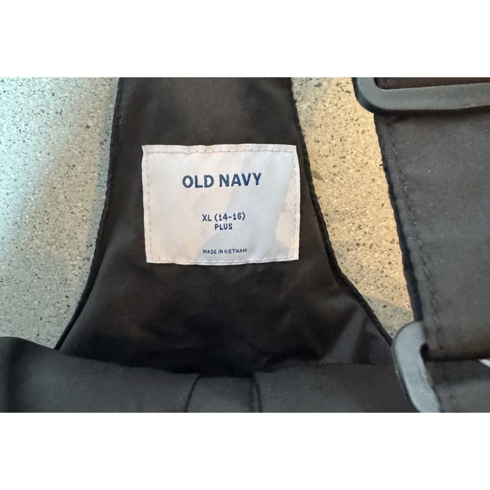 Old Navy Youth Boys‎ XL 14-16 Plus Ski Snowboard Winter Bib Overalls Insulated